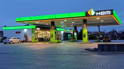 HEM Tankstelle in Osnabrück .